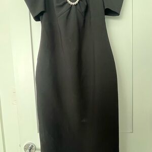 Likely Black Midi Dress with Sleeves